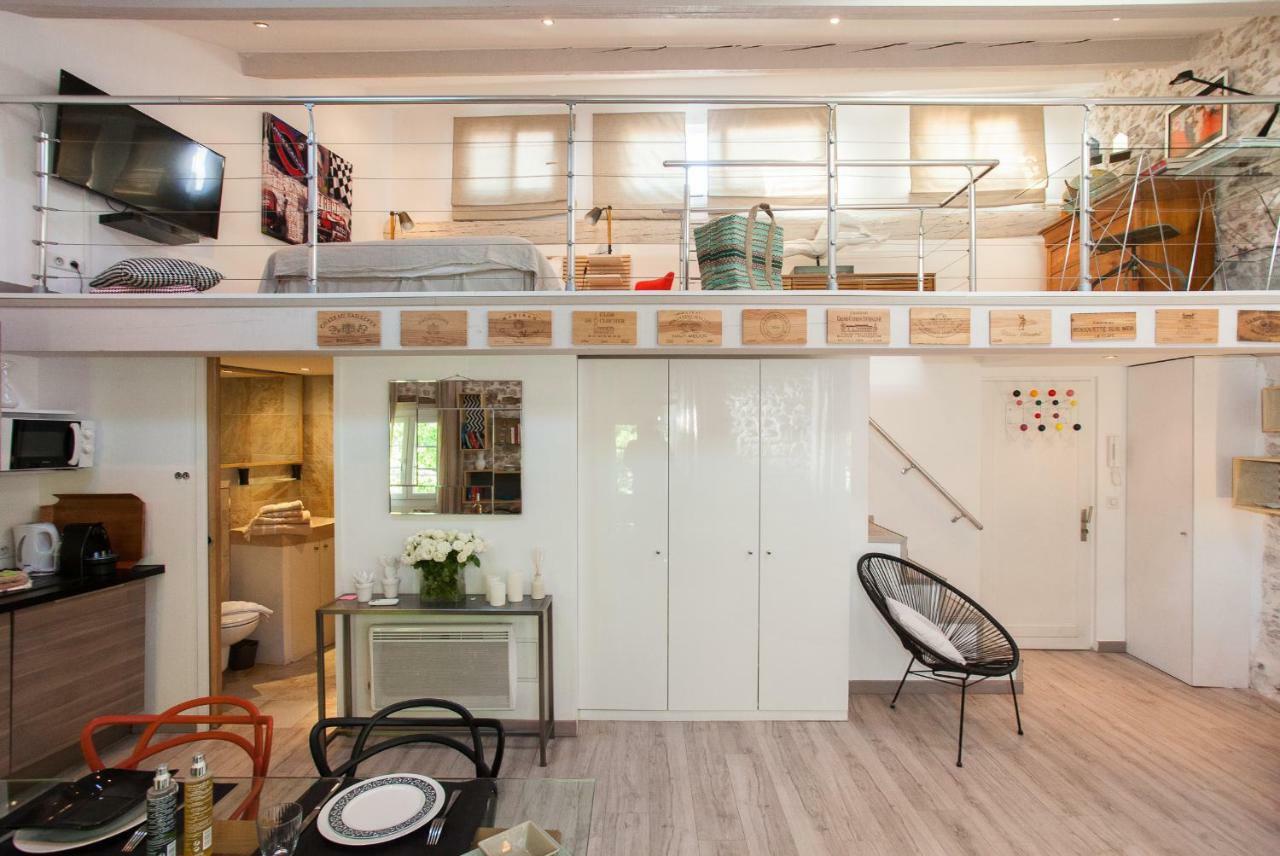 Superbe Appartement Loft Vieil Antibes Bagian luar foto