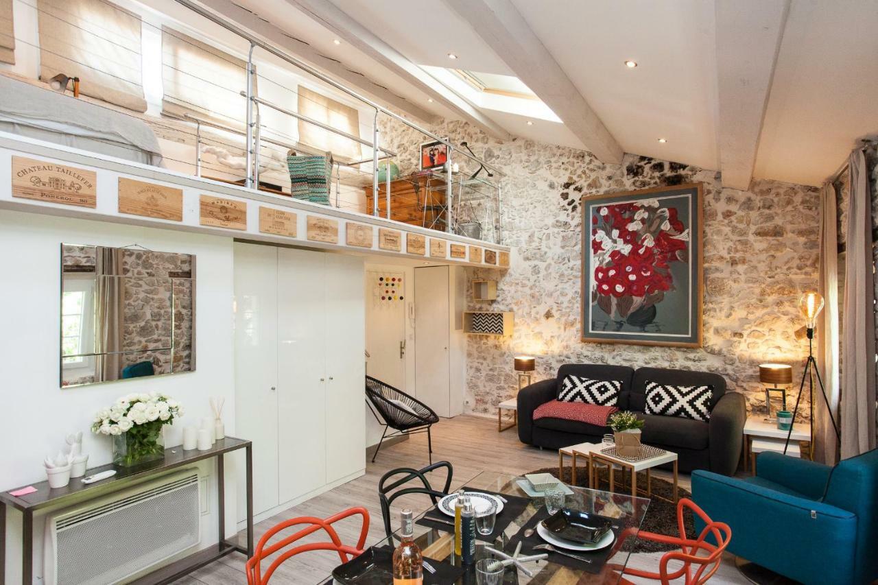 Superbe Appartement Loft Vieil Antibes Bagian luar foto